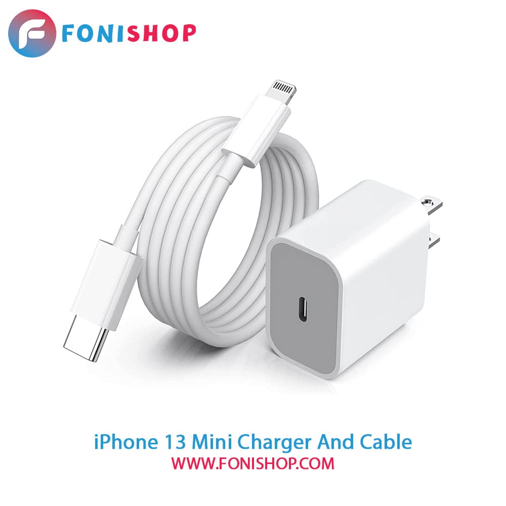 کابل و شارژر اصلی آیفون iPhone 13 Mini