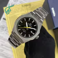خرید ساعت کلاسیک مردانه کاسیو ادیفایس موتور کوارتز ژاپن کیفیت عالی استیل رنگ ثابت قطر 40 میلیمتر ضدآب کد 1922219 - ردگل
