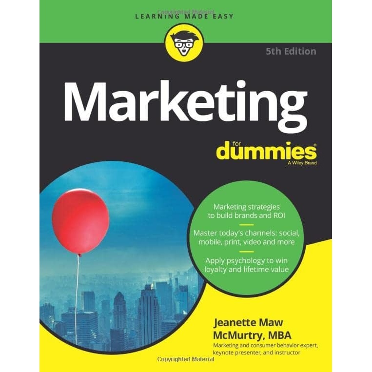 کتاب Marketing For Dummies اثر Jeanette Maw McMurtry انتشارات For Dummies