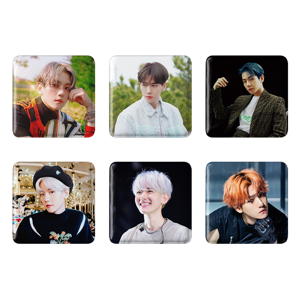 پیکسل خندالو مدل بکهیون گروه اکسو کد 636B مجموعه 6 عددی