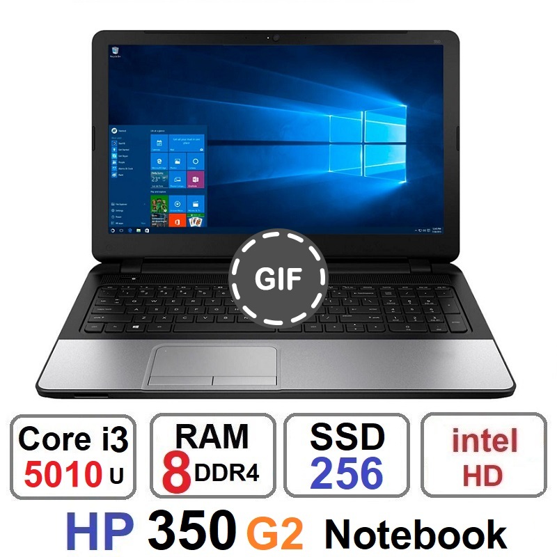 لپ تاپ HP 350 G2 notebook Core i3 5010u رم 8