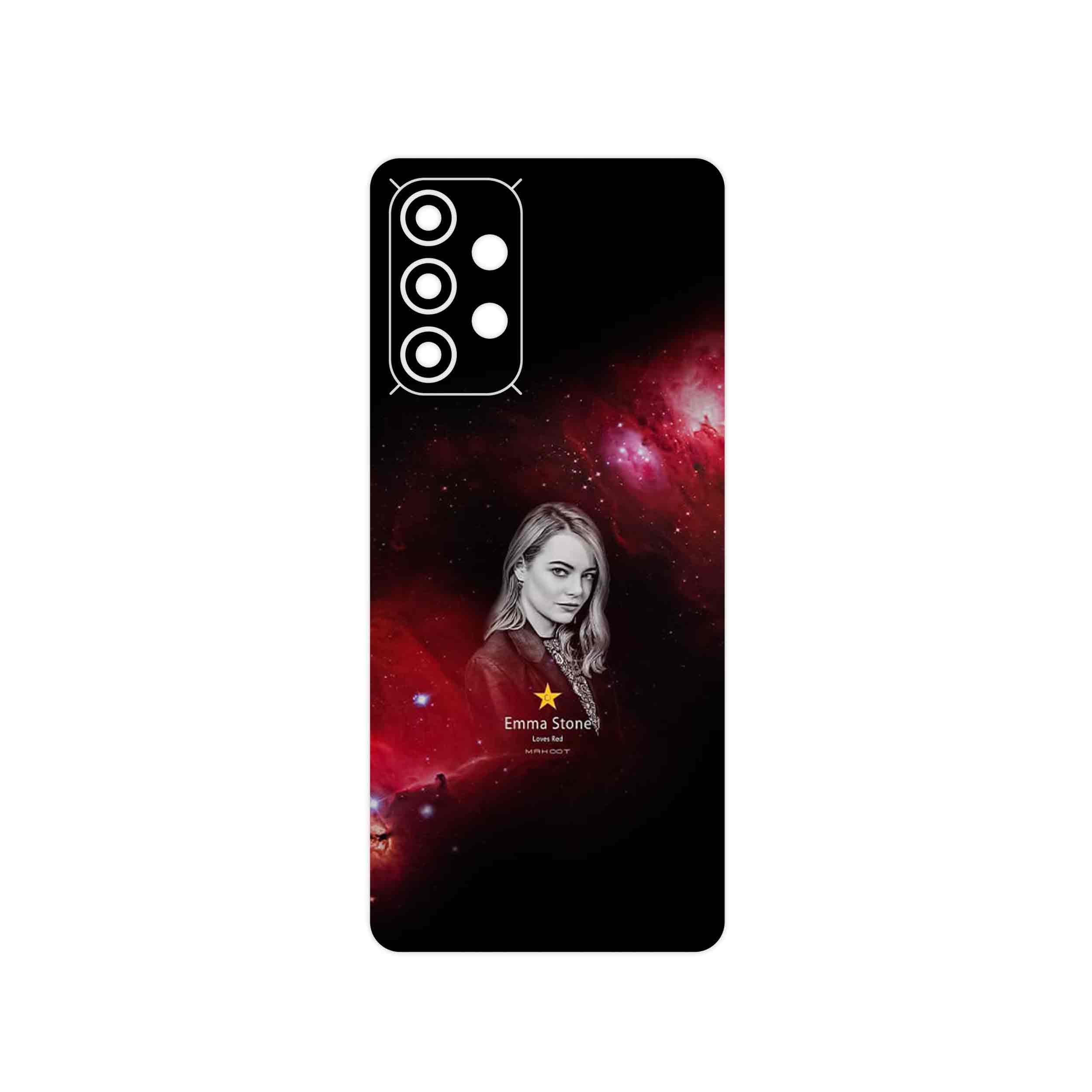 برچسب پوششی ماهوت مدل Emma Stone مناسب برای گوشی موبایل سامسونگ Galaxy A33 5G