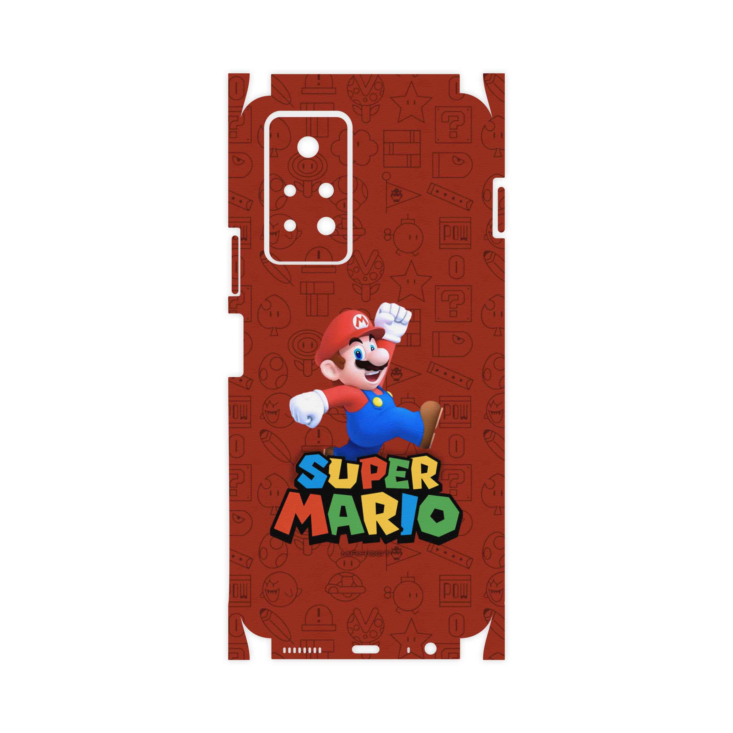 برچسب پوششی ماهوت مدل Super-Mario-Game-FullSkin مناسب برای گوشی موبایل اینفینیکس Note 11 Pro