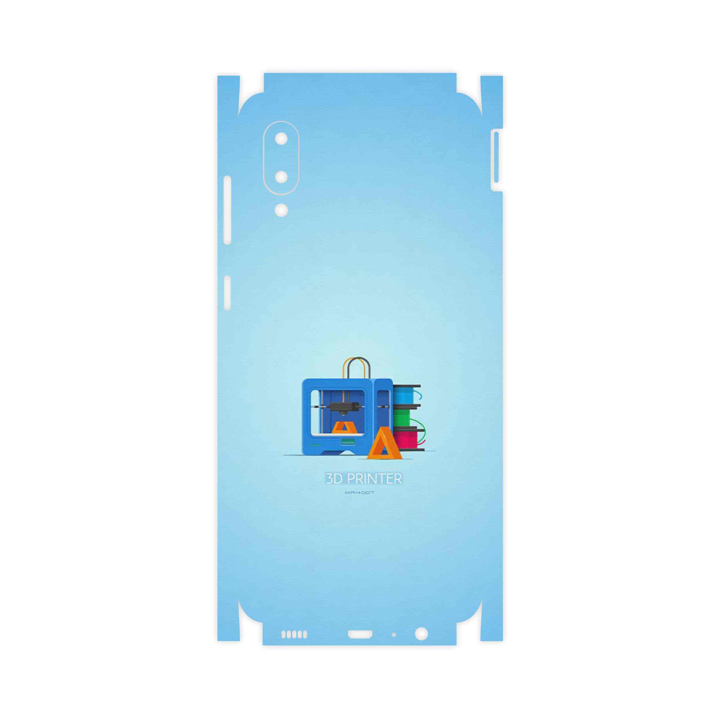 برچسب پوششی ماهوت مدل 3D Printer-FullSkin مناسب برای گوشی موبایل سامسونگ Galaxy M02