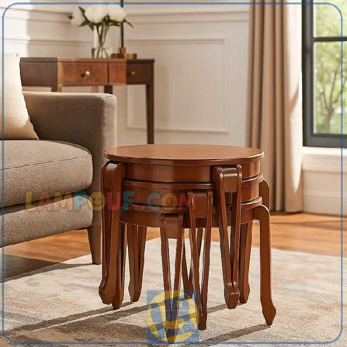 میز عسلی سه تکه HOA088