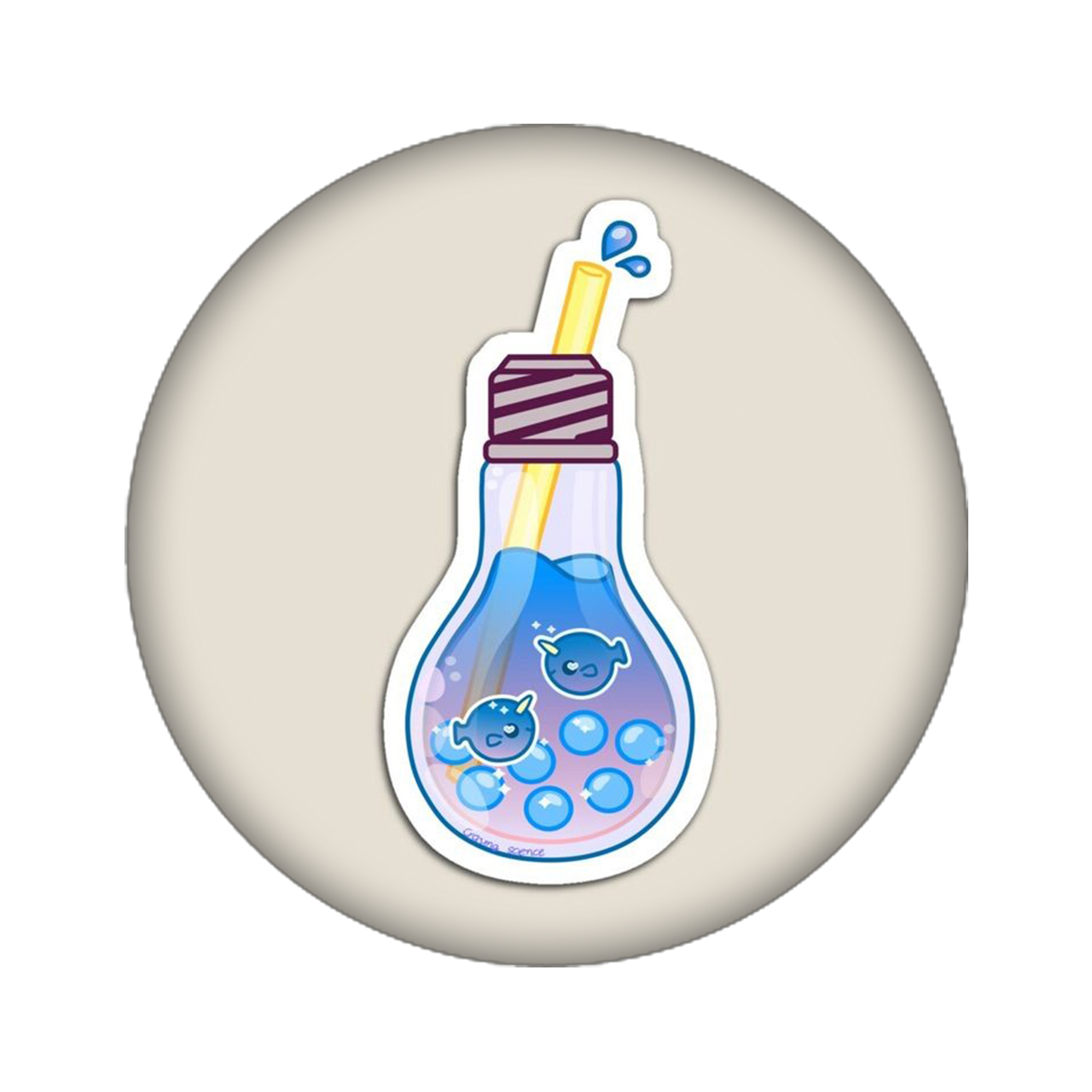 زیر لیوانی مدل لامپ کد 1677