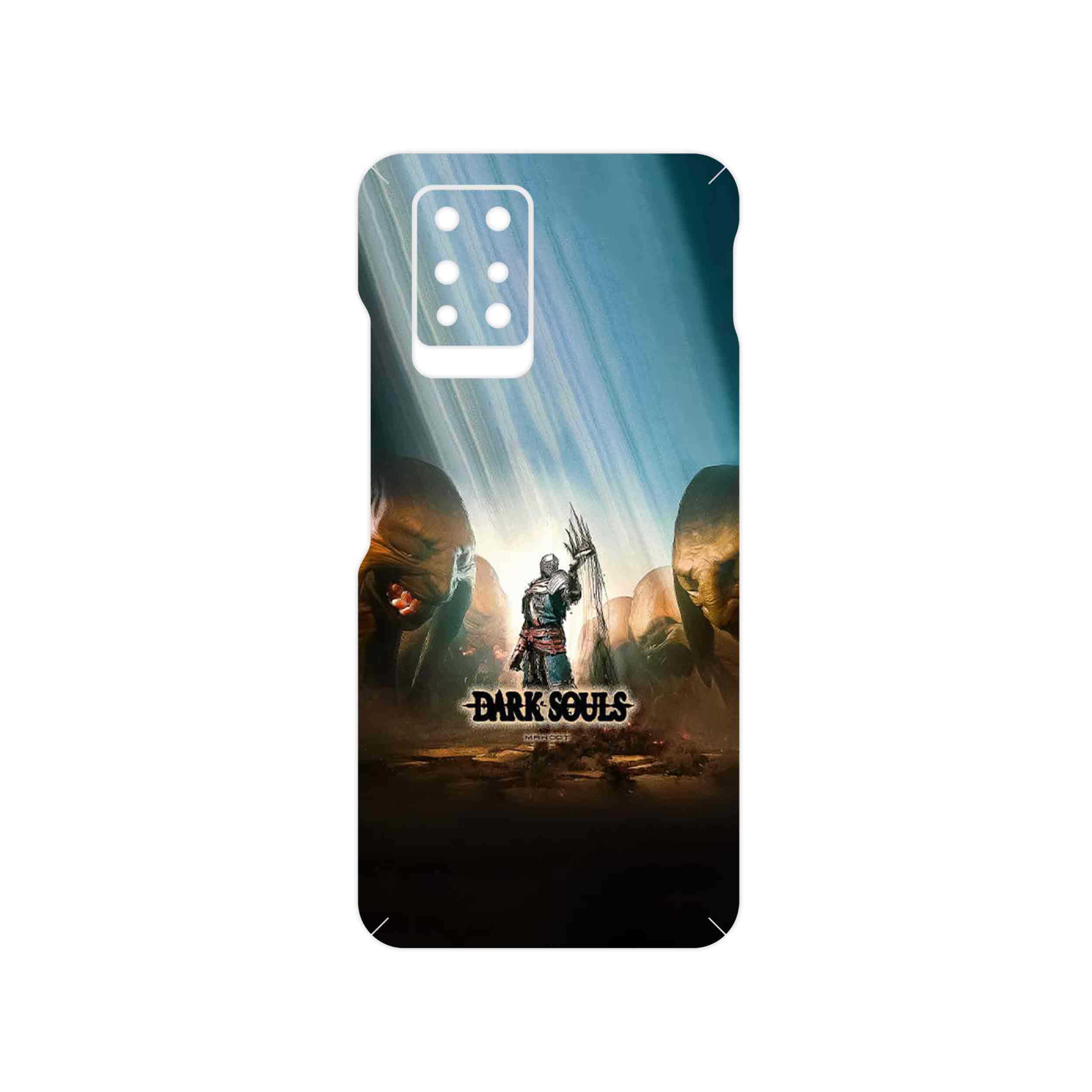 برچسب پوششی ماهوت مدل Dark Souls Game Series مناسب برای گوشی موبایل اینفینیکس Note 10 Pro