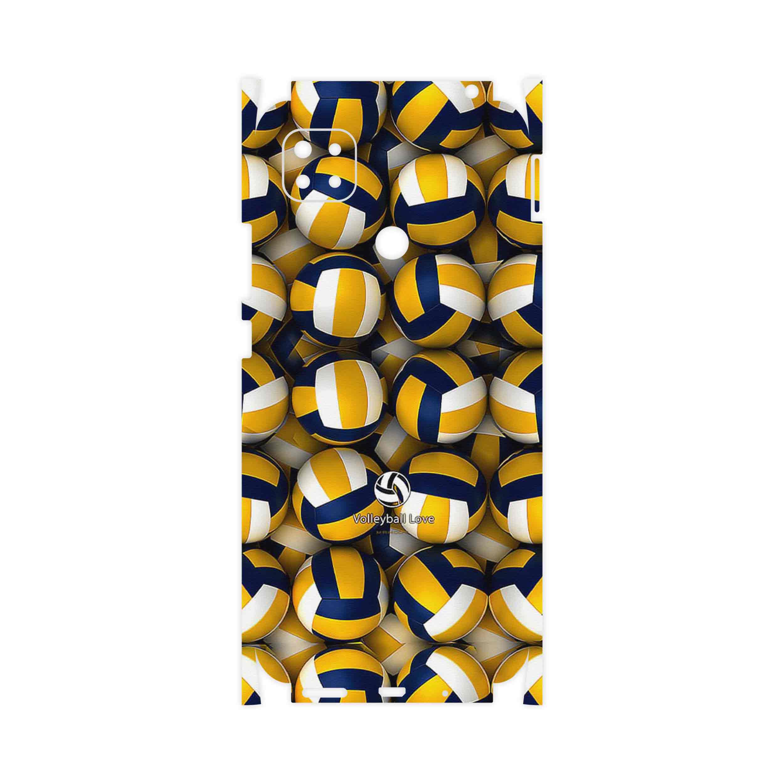 برچسب پوششی ماهوت مدل Volleyball-FullSkin مناسب برای گوشی موبایل شیائومی Redmi 9 Activ