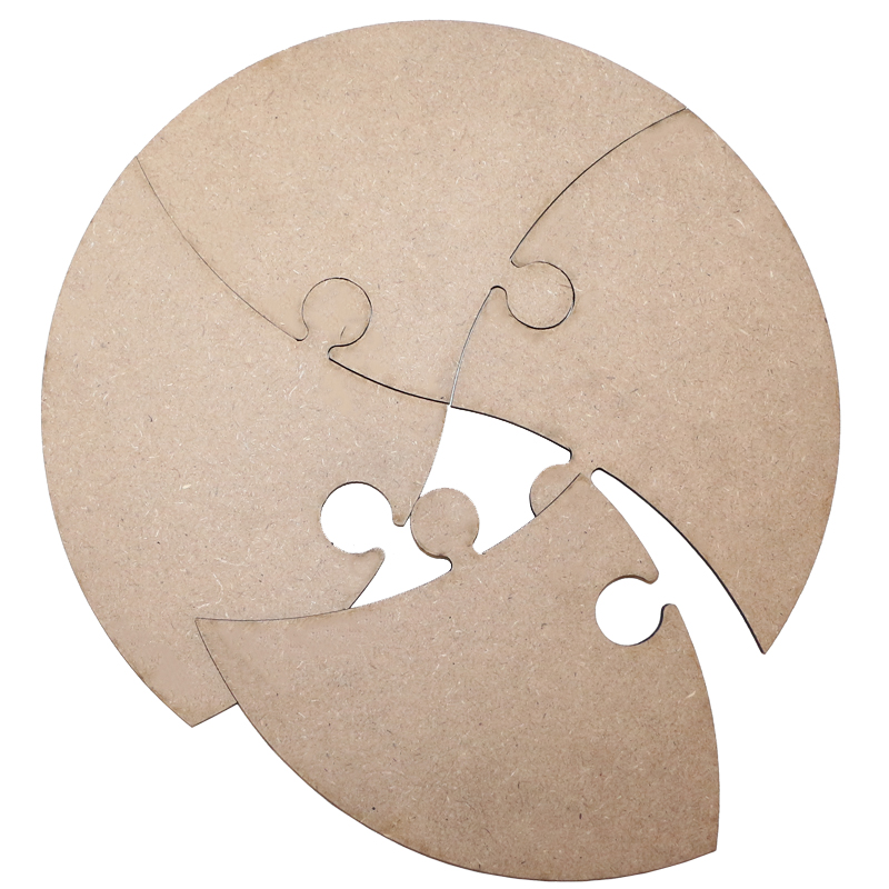 زیر لیوانی مدل puzzle3 بسته 4 عددی