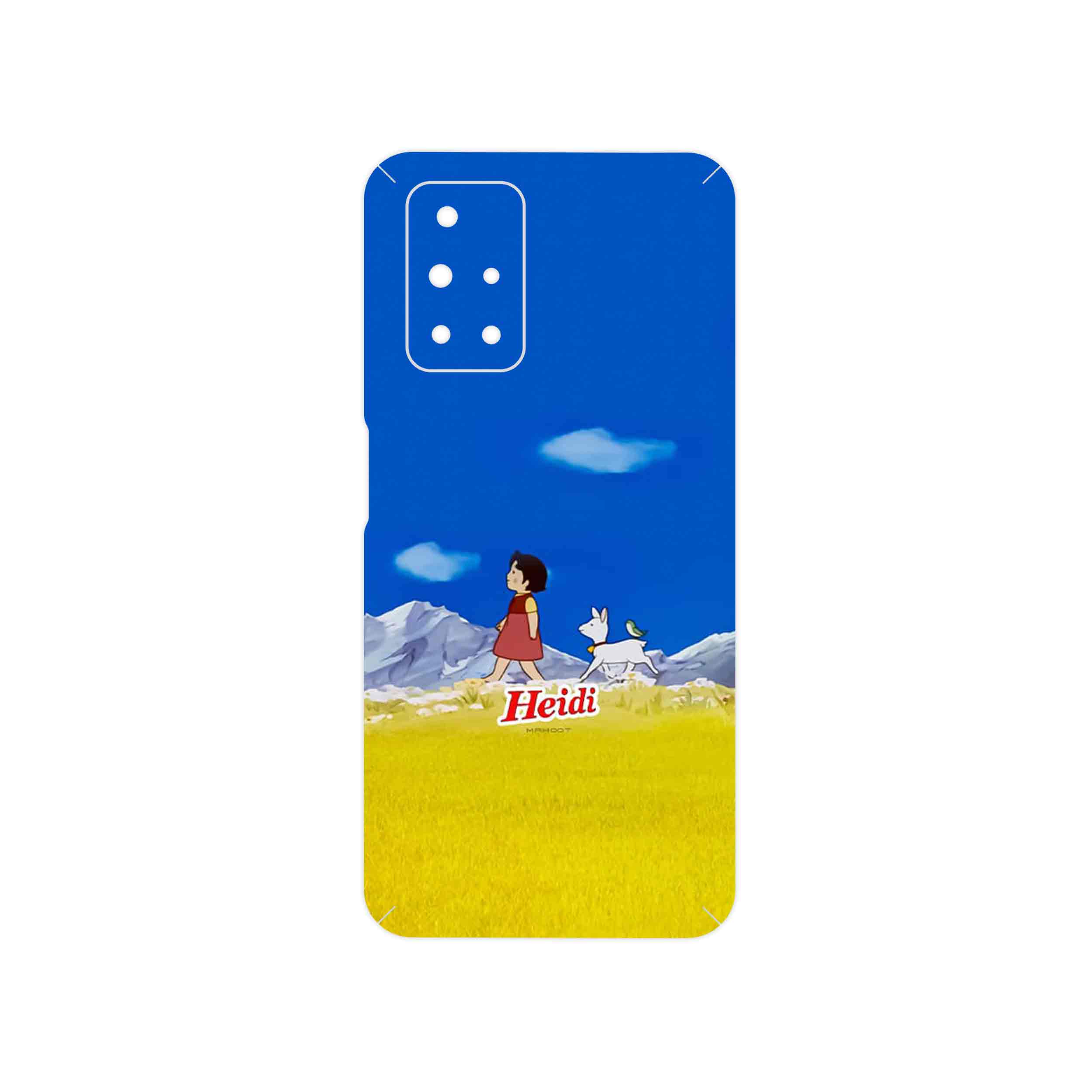 برچسب پوششی ماهوت مدل Heidi Girl of the Alps مناسب برای گوشی موبایل شیائومی Redmi 10 Prime