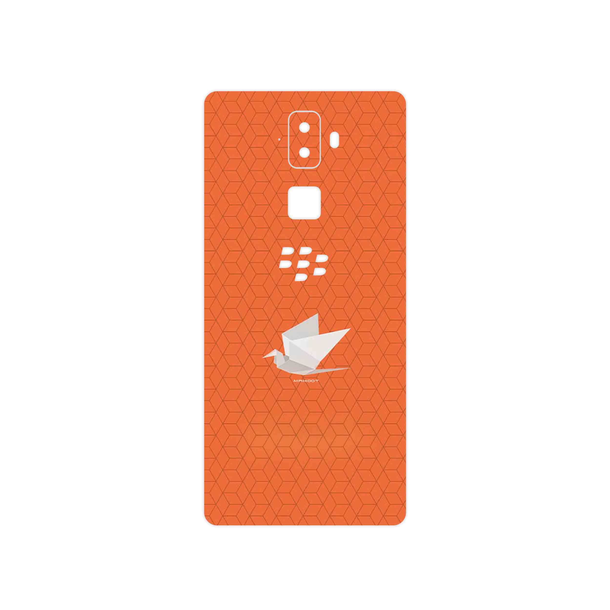 برچسب پوششی ماهوت مدل Minimalist origami bird مناسب برای گوشی موبایل بلک بری Evolve