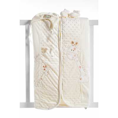 پتوی نوزادی ببسی مدل B216 سایز 86x87 سانتی متر