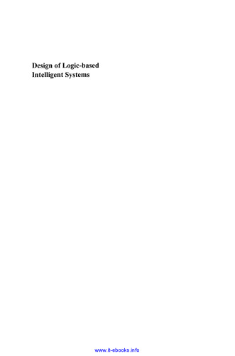 خرید و دانلود نسخه کامل کتاب Design of Logic-based Intelligent Systems