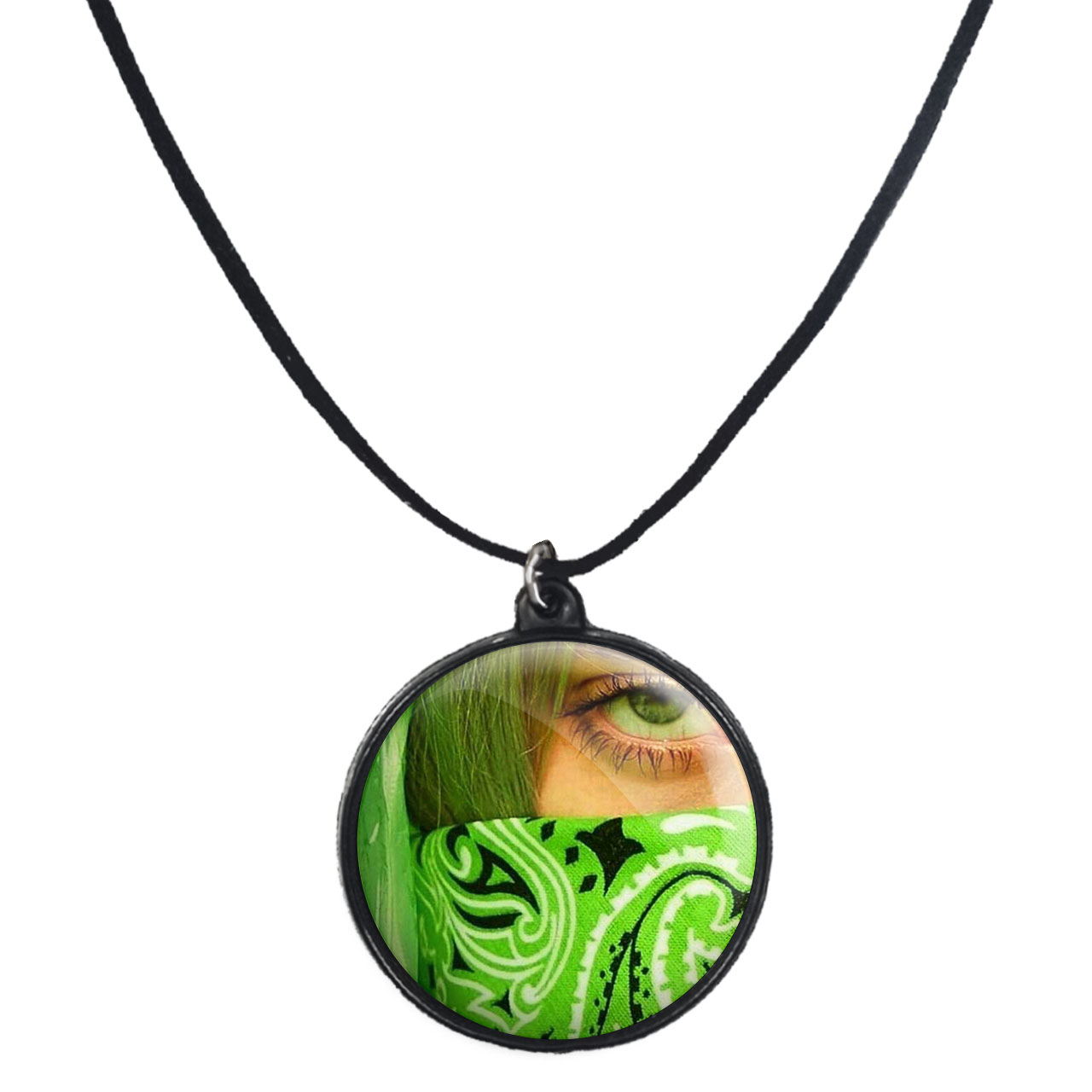 گردنبند پرمانه طرح بیلی آیلیش کد pmb.8394 مدل دو طرفه