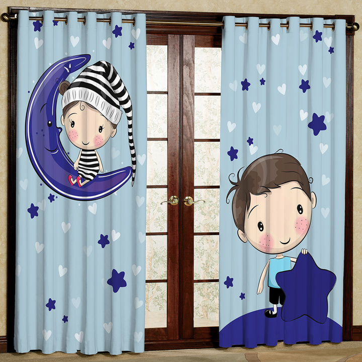 پرده پانچی کد 5139 سایز 280x140 سانتی متر 