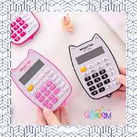 ماشین حساب فانتزی طرح گربه