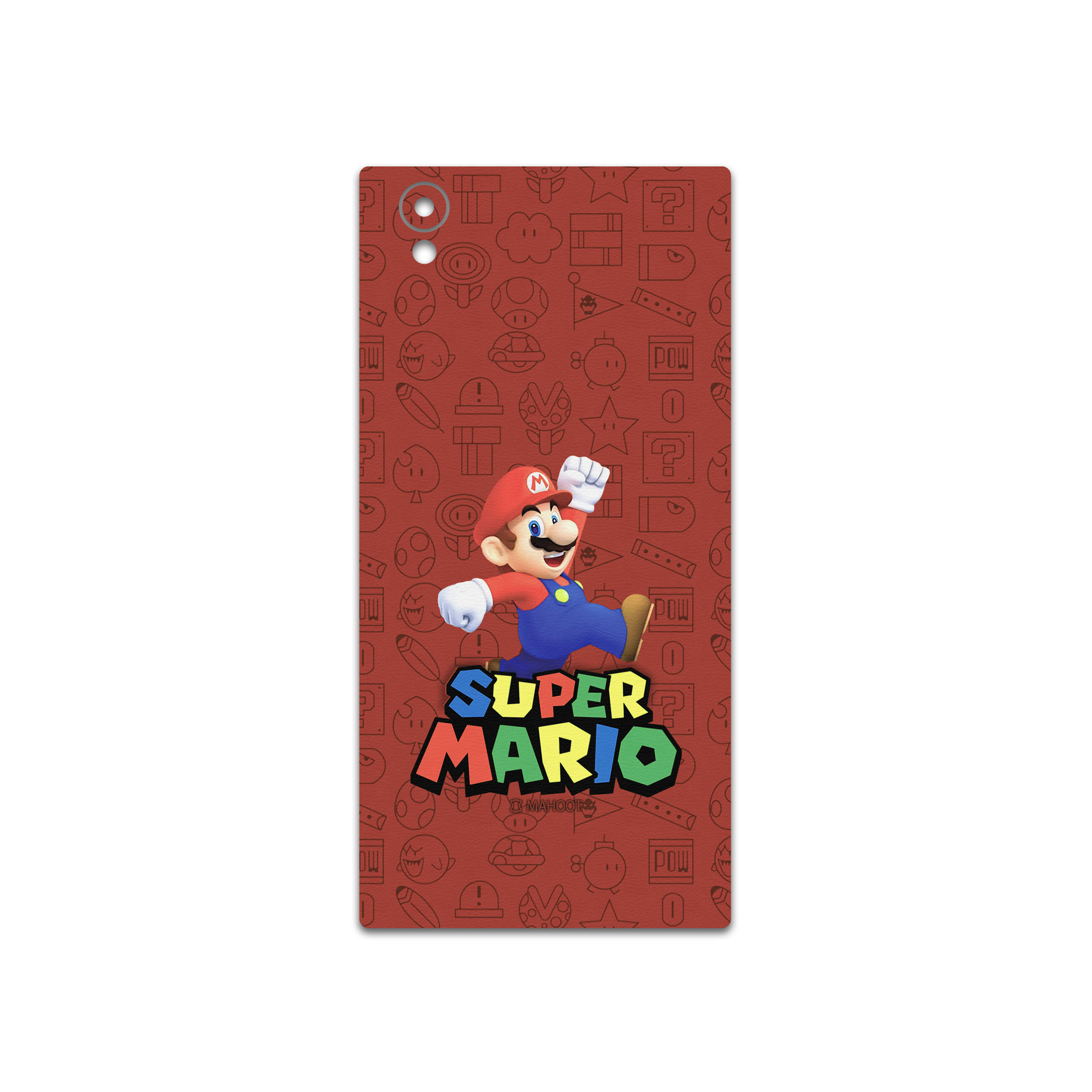 برچسب پوششی ماهوت مدل Super-Mario-Game مناسب برای گوشی موبایل سونی Xperia L1