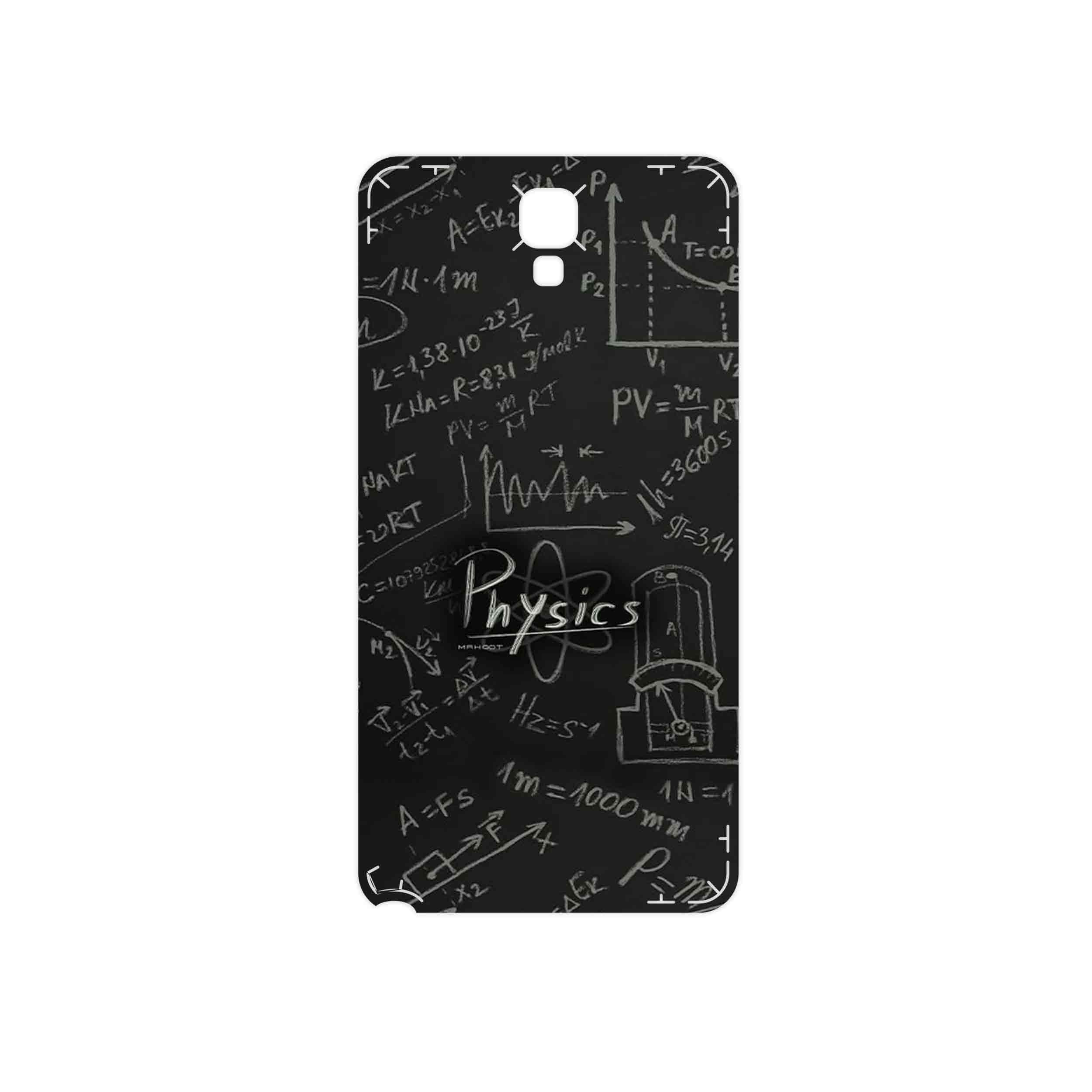 برچسب پوششی ماهوت مدل Physics Science مناسب برای گوشی موبایل سامسونگ Galaxy Note 3 Neo