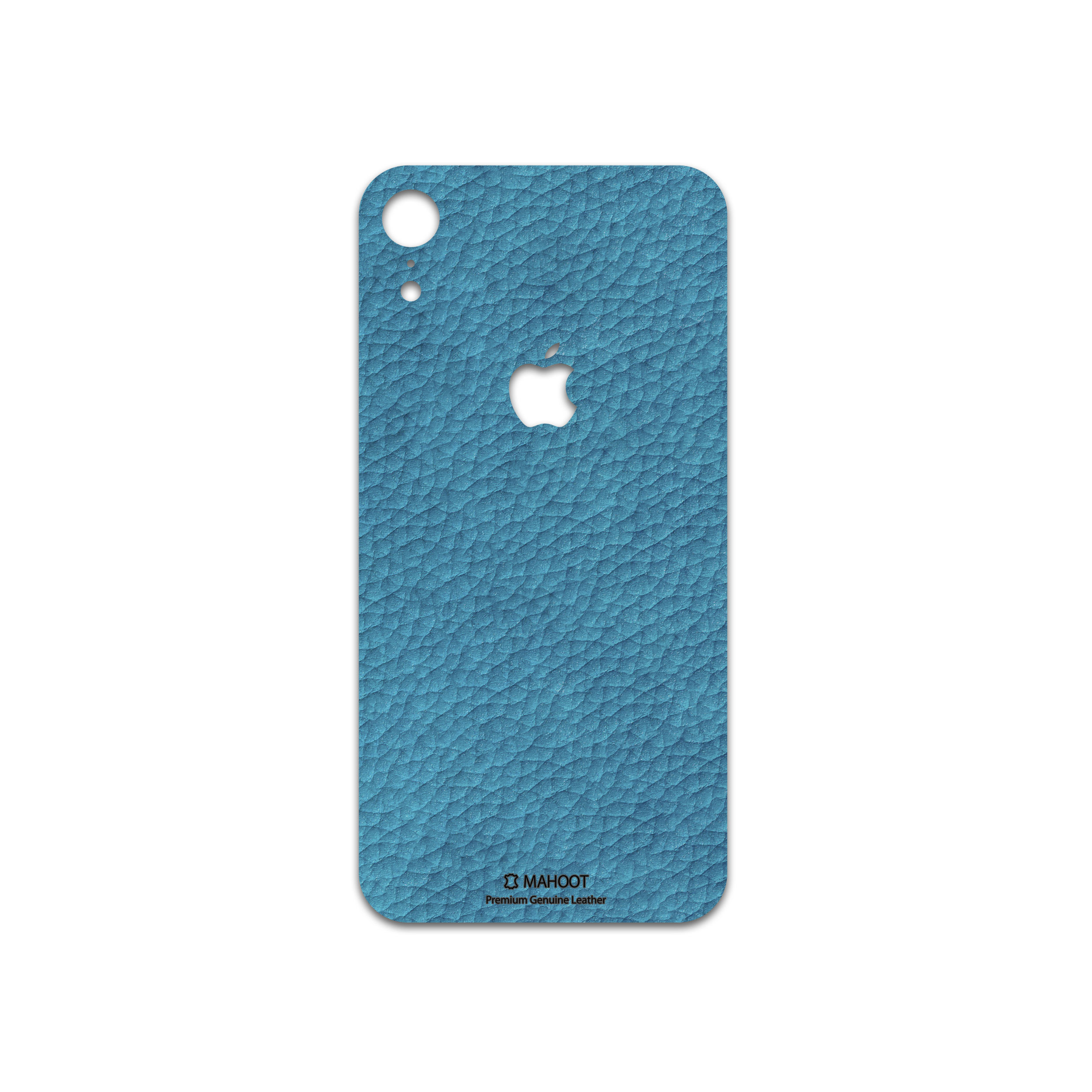 برچسب پوششی ماهوت مدل Blue-Leather مناسب برای گوشی موبایل اپل iPhone XR