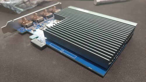 کارت گرافیک ASUS GT 730 4H SL 2G D5 (دارای 4 خروجی HDMI ) استوک