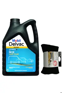 روغن و مکمل موتور DELVAC MODERN LIGHT COMMERCIAL F 5W 30 5 L UT: 2023 موبیل اورحینال Mobil