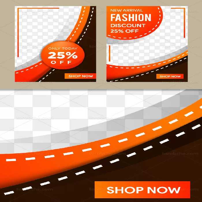 وکتور بروشور دو طرفه شرکتی | گرافیک با طعم تربچه