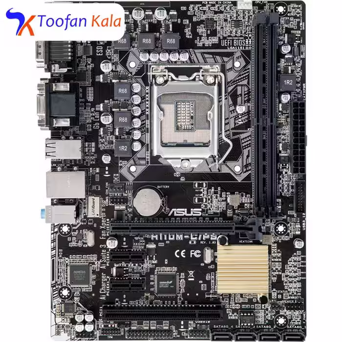 مادربرد ایسوس مدل H110M-C/PS  ASUS H110M-C/PS Motherboard