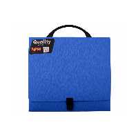 کیف مدارک راه راه آبی پاپکو مدل H102