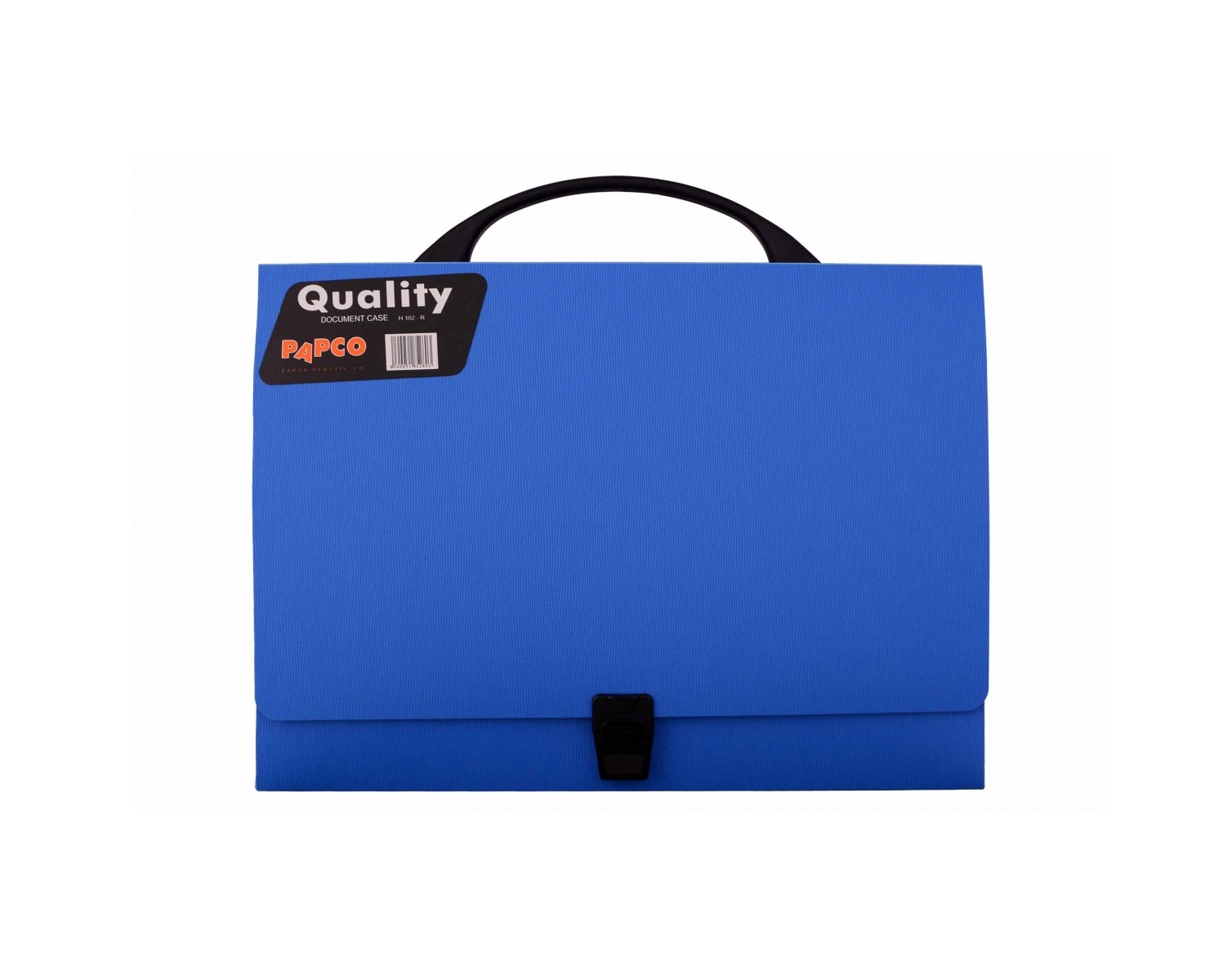 کیف مدارک راه راه آبی پاپکو مدل H102