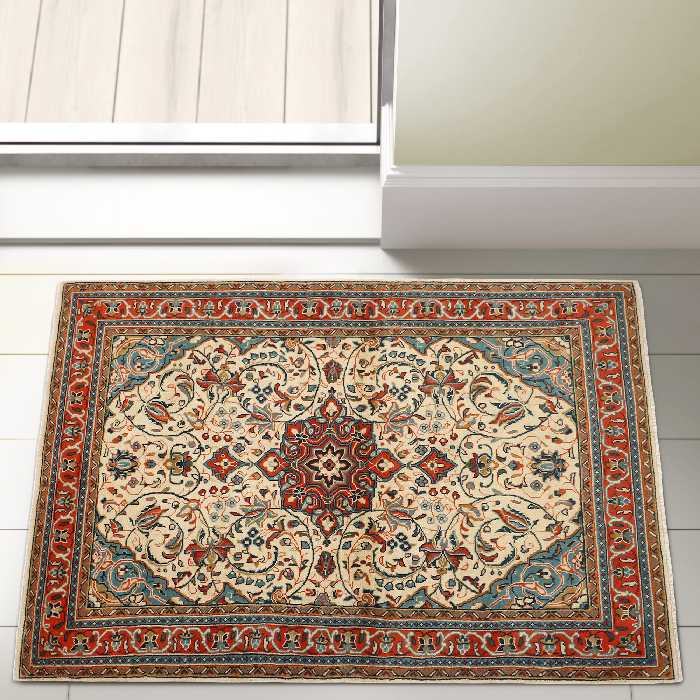 فرش دستبافت دو متری مدل ساروق کد 516247r