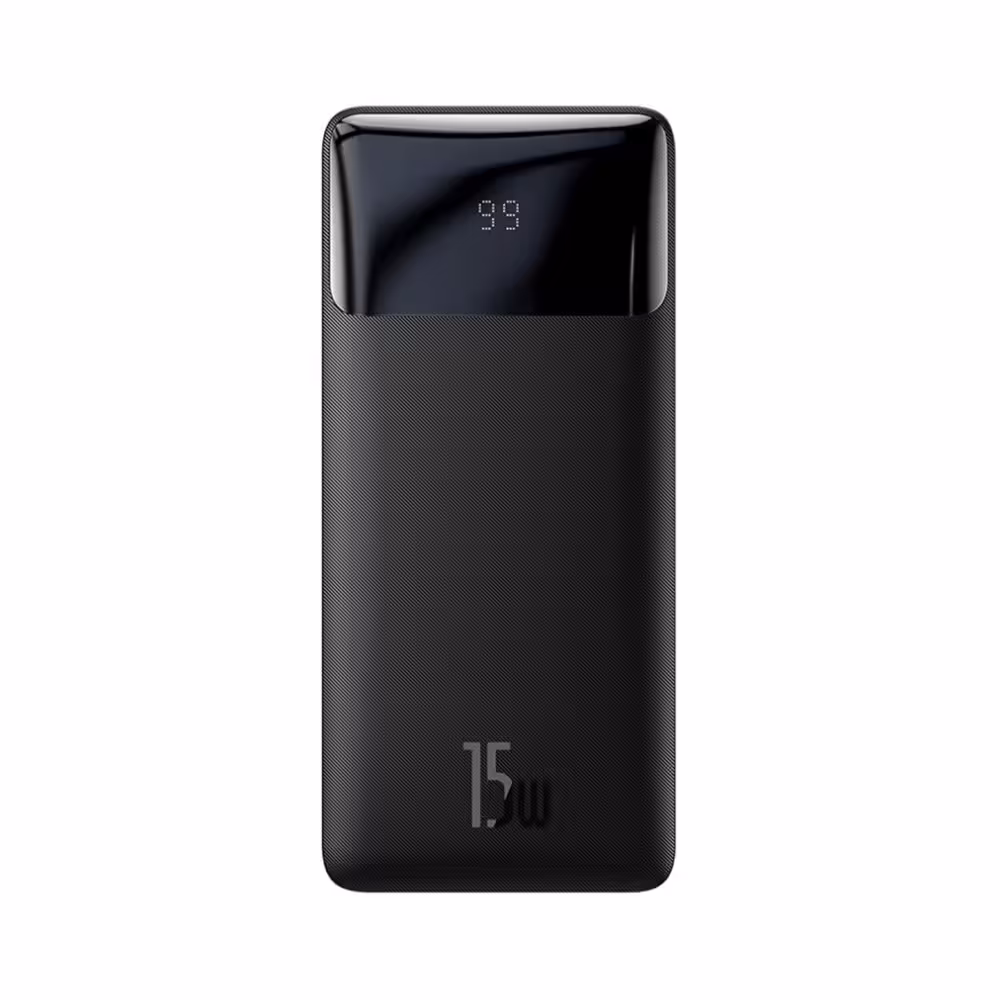 پاور بانک شارژ سریع 15 وات بیسوس Baseus PPDML-L01 Bipow Digital Display 10000mAh 15W Power Bank