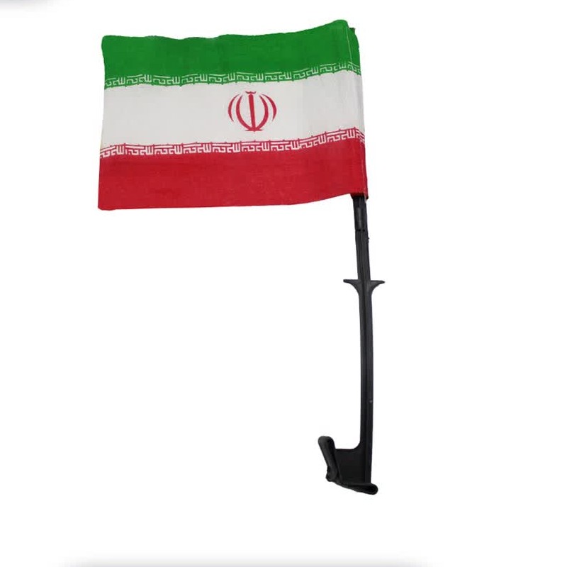 پرچم ایران آنتنی  جنس ساتن کد 68 (20 در 30)