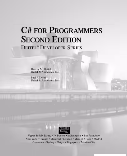 خرید و دانلود نسخه کامل کتاب C# for programmers
