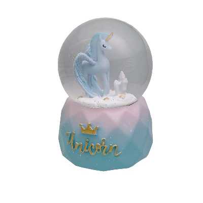 گوی موزیکال مدل یونیکرن بال دار