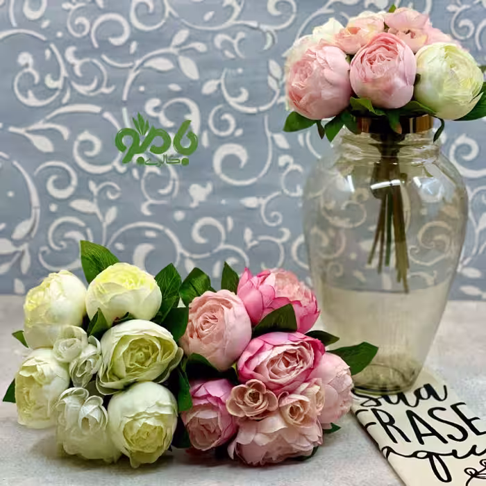 گل بوته ای نسترن تومنی 9گل 1035