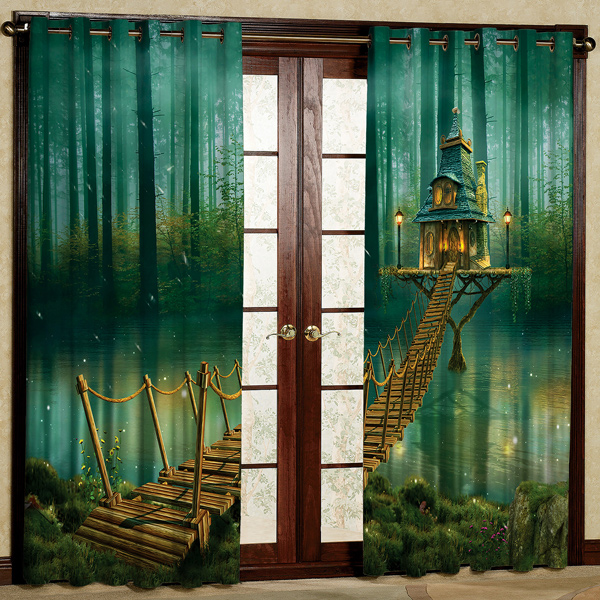 پرده مدل مخمل پانچی کد 6865 سایز 280x140 سانتی متر