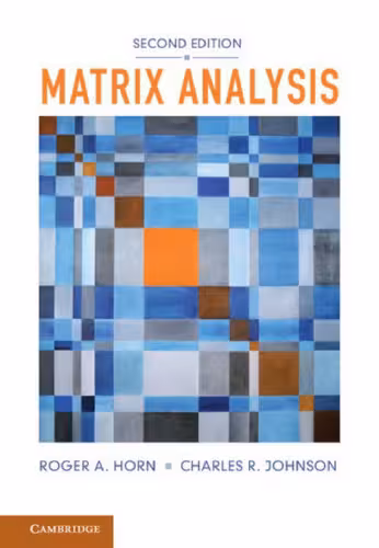 خرید و دانلود نسخه کامل کتاب Matrix Analysis