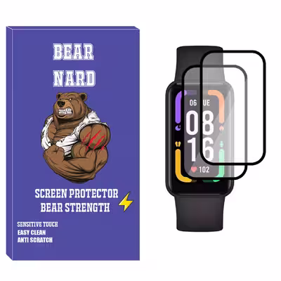 محافظ صفحه نمایش نانو برنارد مدل NBR مناسب برای ساعت هوشمند شیائومی Redmi Smart Band Pro بسته دو عددی