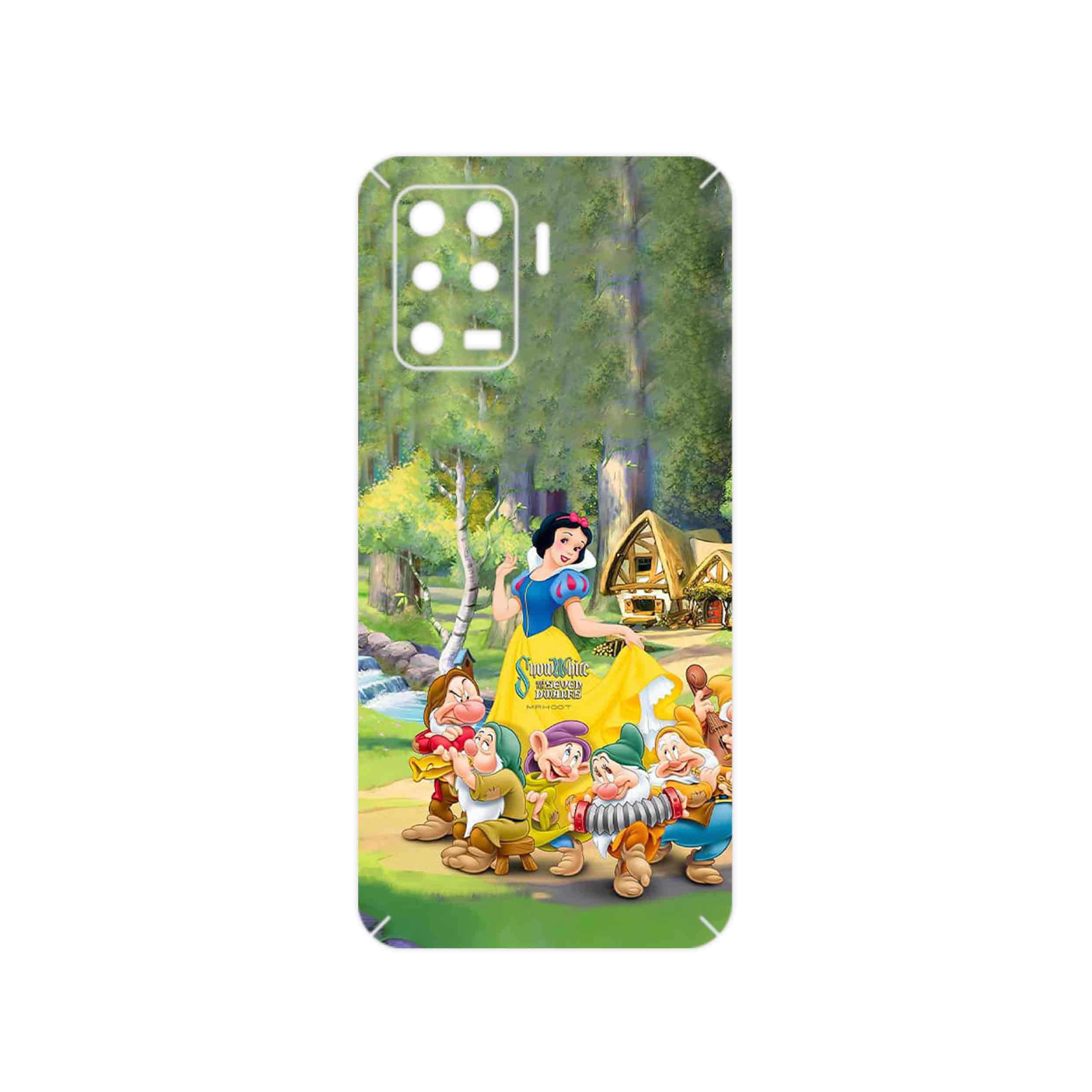 برچسب پوششی ماهوت مدل Snow White مناسب برای گوشی موبایل اپو A94 4G