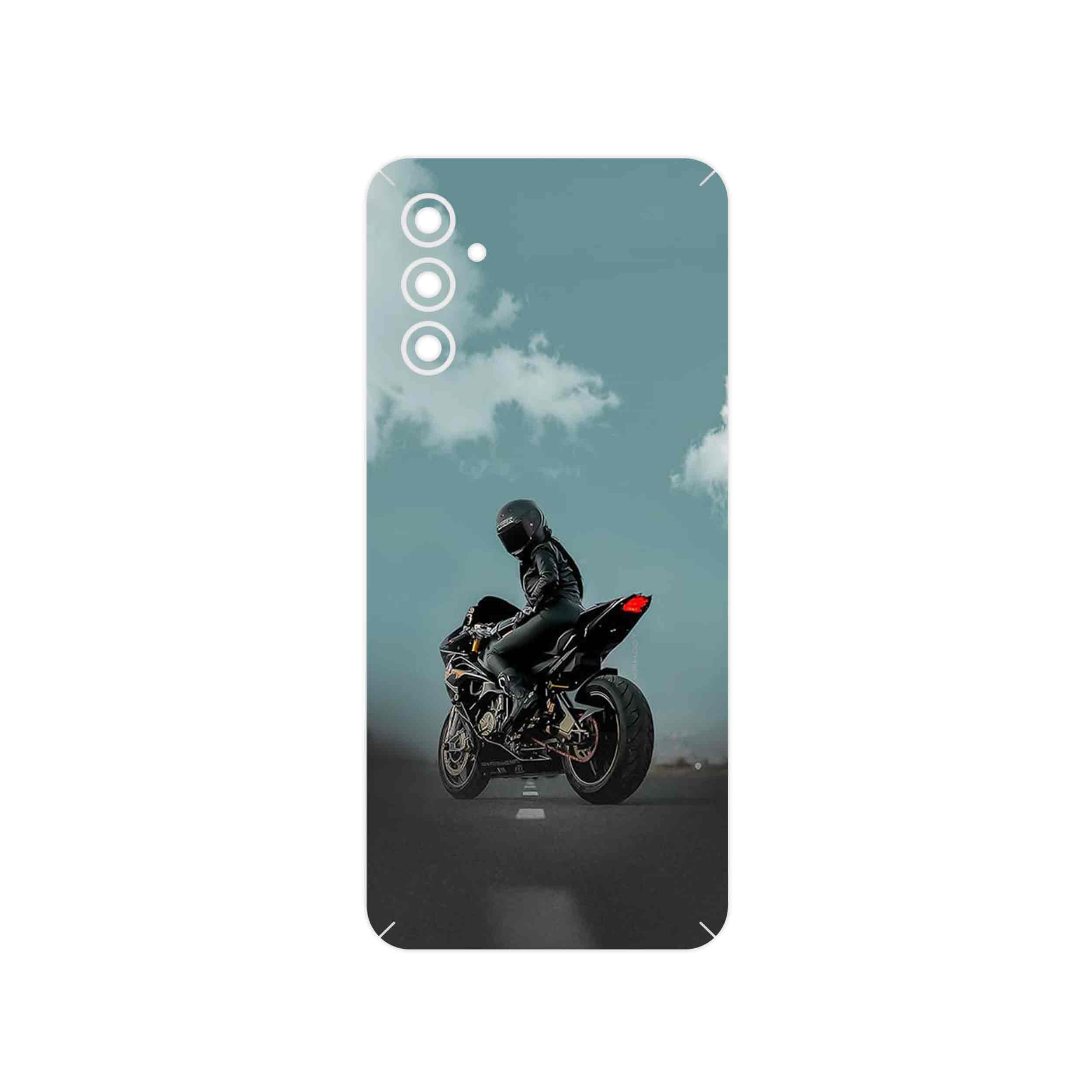 برچسب پوششی ماهوت مدل Motorcycling مناسب برای گوشی موبایل سامسونگ Galaxy M13 (India)