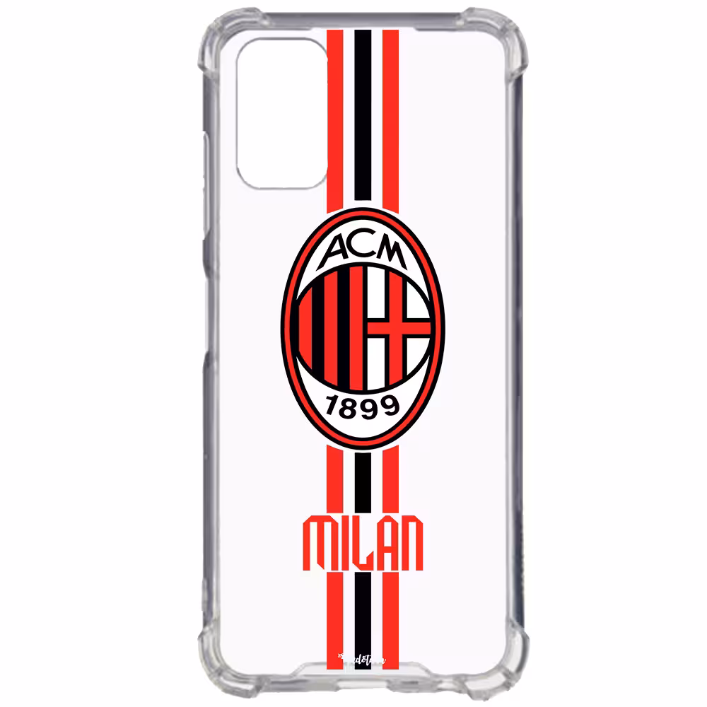کاور طرح A.C Milan مناسب برای گوشی موبایل سامسونگ Galaxy A32 4G