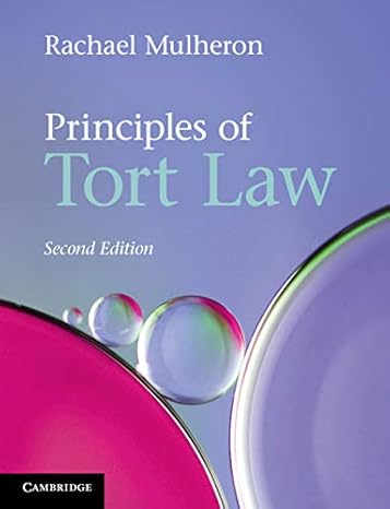خرید و دانلود نسخه کامل کتاب Principles of Tort Law (2nd Edition) - Conevrted Pdf