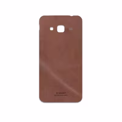 برچسب پوششی ماهوت مدل Matte-Natural-Leather مناسب برای گوشی موبایل سامسونگ Galaxy J3 2016