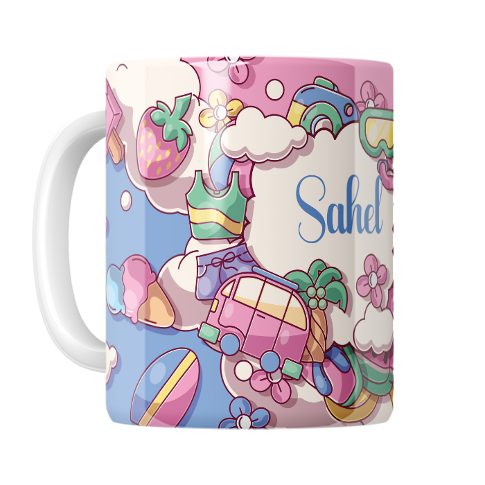 ماگ مدل اسم ساحل 