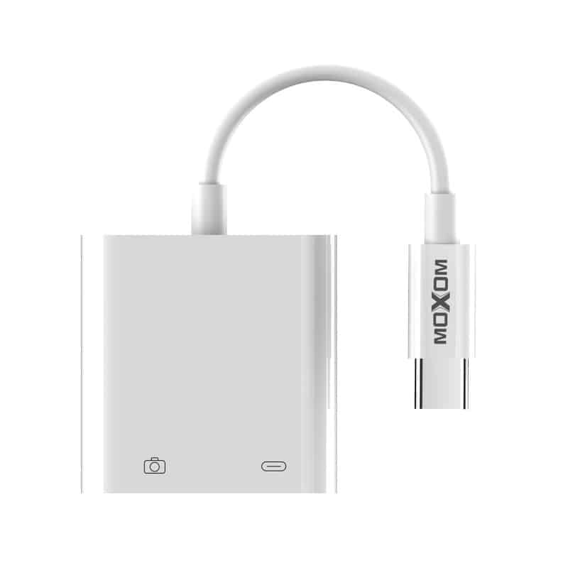 تبدیل OTG USB به USB Type-C برند موکسوم مدل MX-AX26 - امین 24 امانت دار اعتماد شما