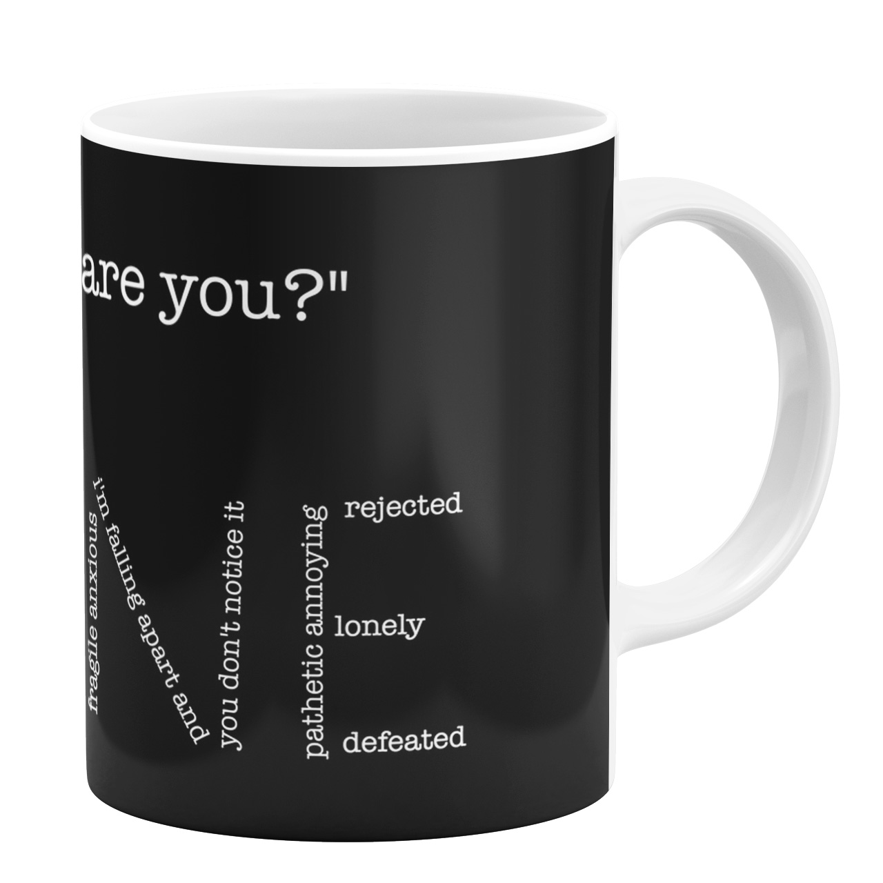 ماگ طرح تایپوگرافی کد 110086