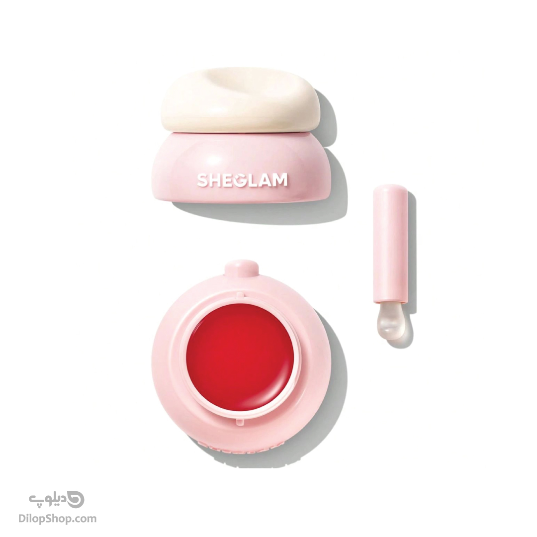 رژ لب ژله ای جیبی شیگلم رنگ Strawberry Splash