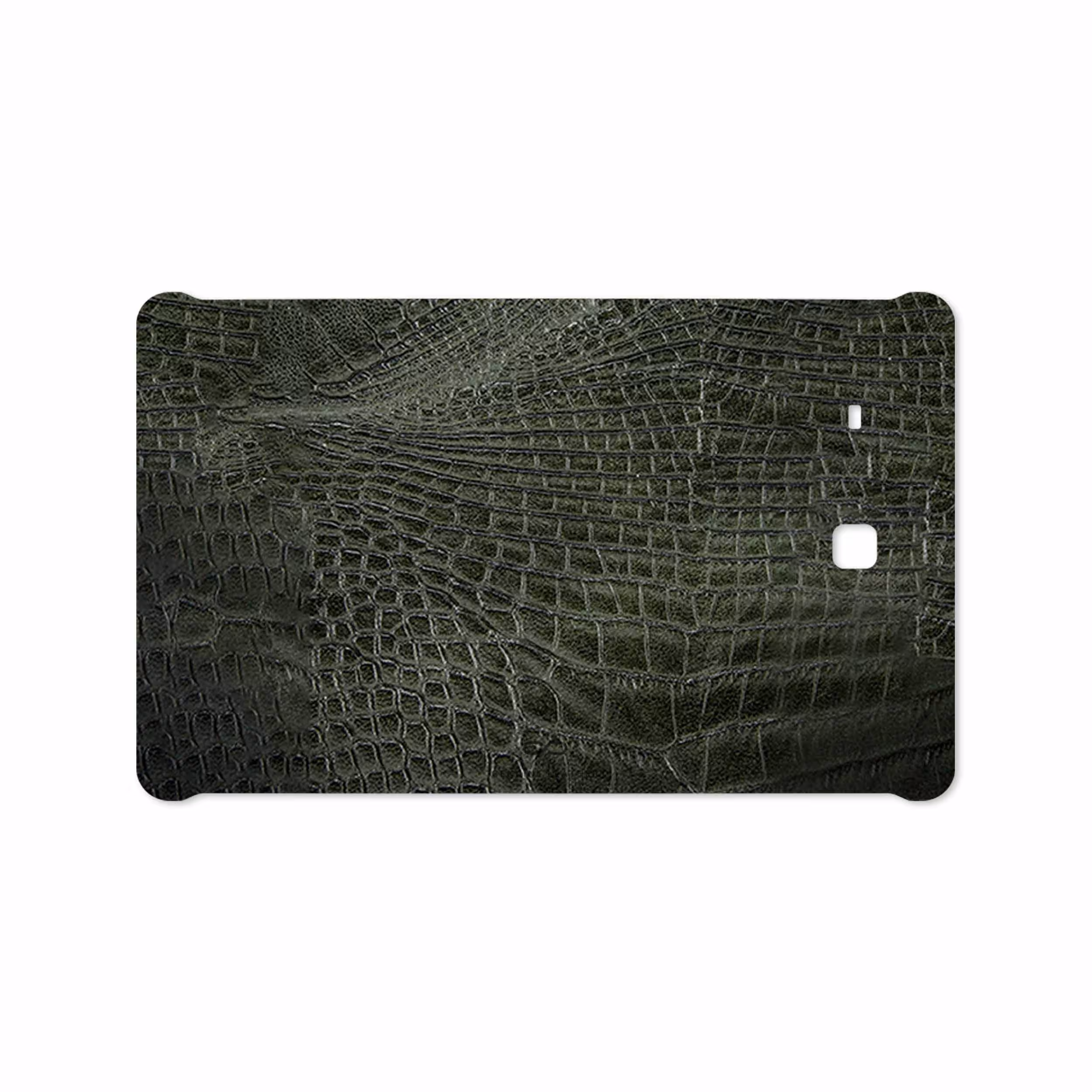 برچسب پوششی ماهوت مدل Green-Crocodile-Leather مناسب برای تبلت سامسونگ Galaxy Tab E 9.6 2015 T561