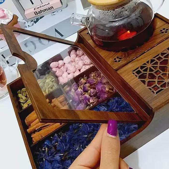 جعبه چای کیسه ای مدل کنگره 587867
