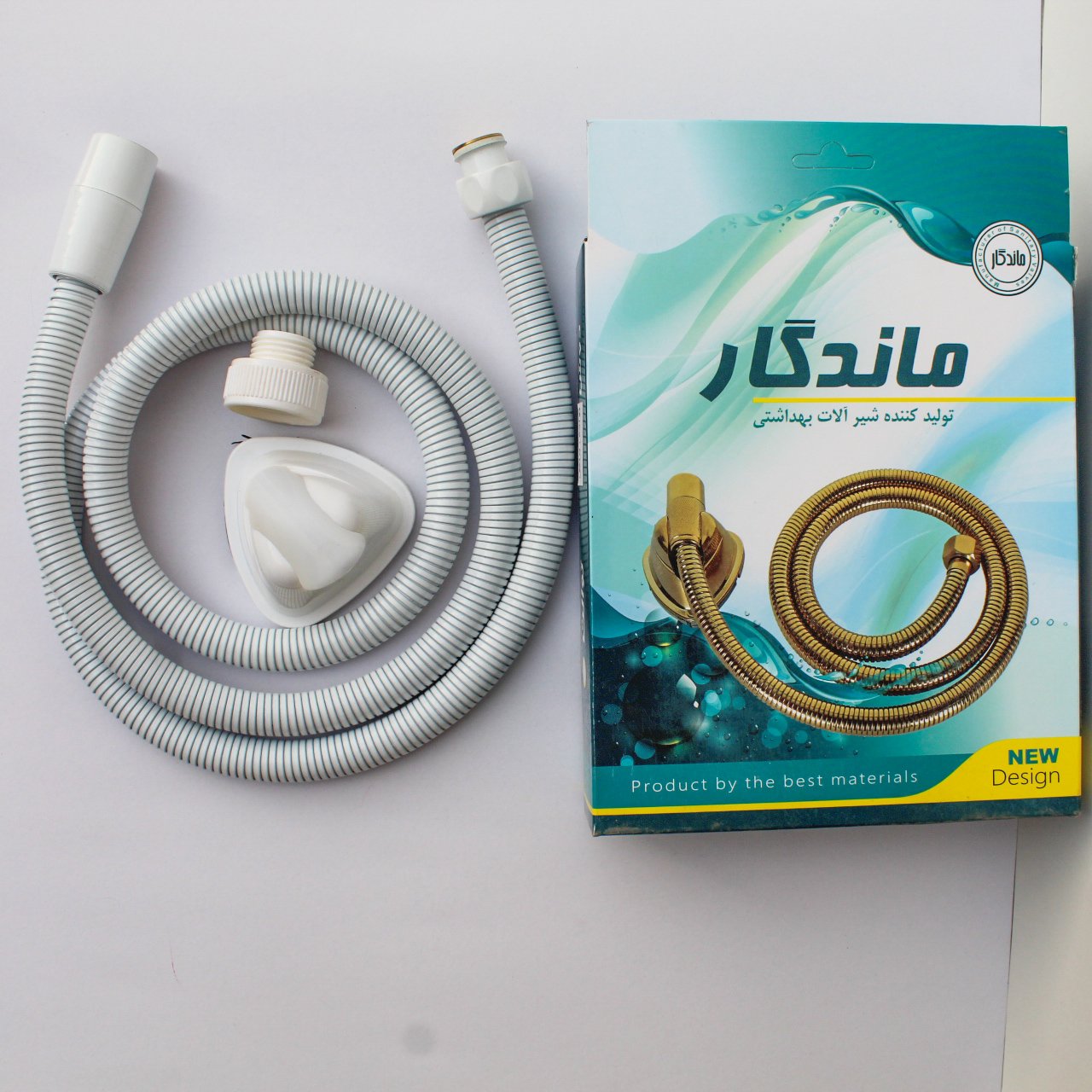 شلنگ توالت سفید